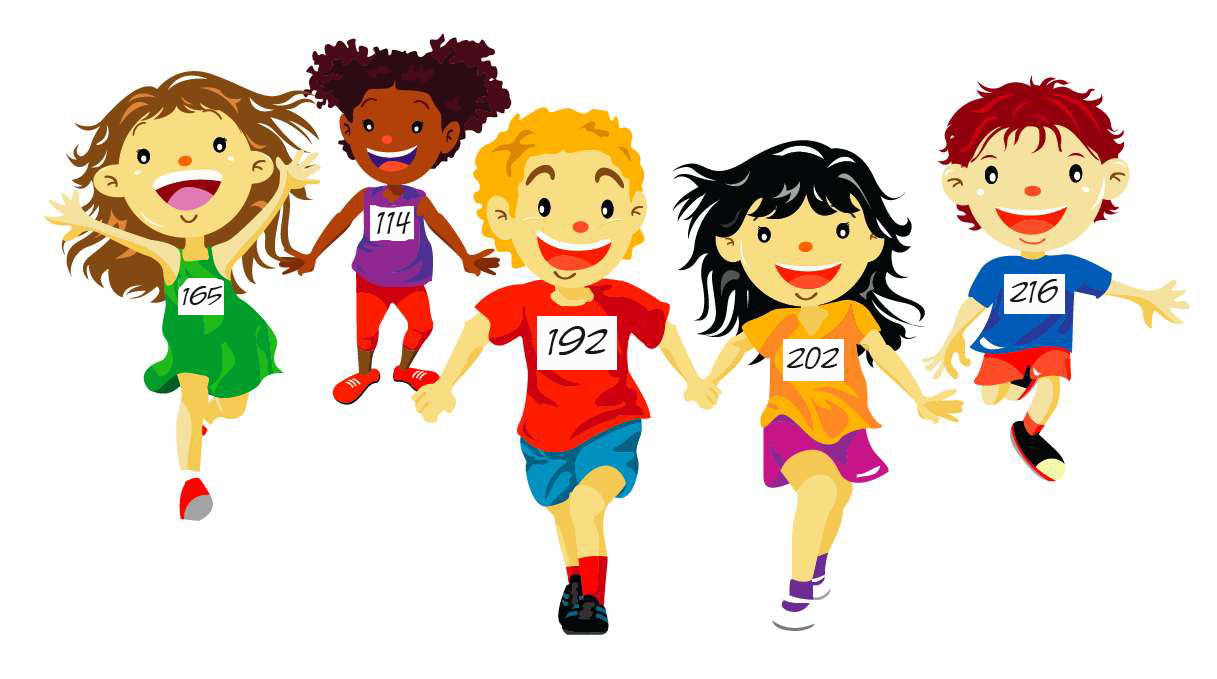 running team clipart